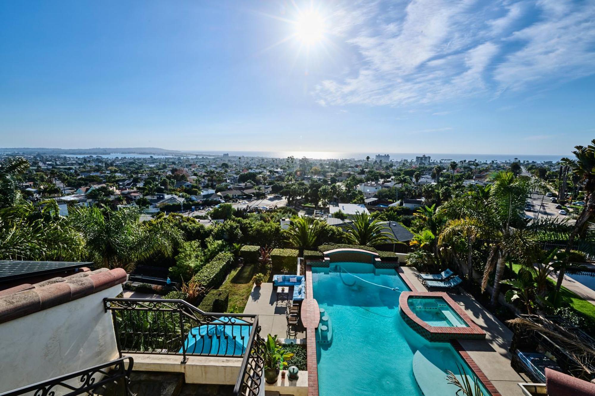 360 Degree Ocean & City Views With Pool, Spa, Close To The Beach! Pets Ok 샌디에이고 외부 사진